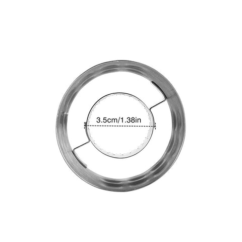 Corn Stripper and Peeler Ring – Stainless Steel Cob Tool, 1-Pack or 2-Pack