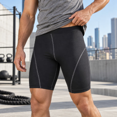 Men's Quick-Dry Shorts – Stretch Activewear for Walking and Exercise