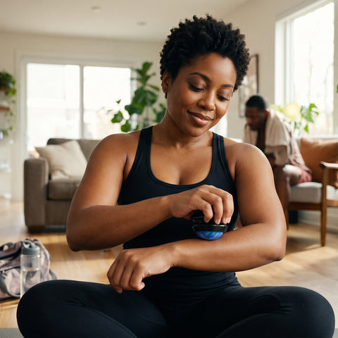 Handheld Massage Ball – Compact Rolling Body Massager