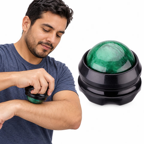 Handheld Massage Ball – Compact Rolling Body Massager