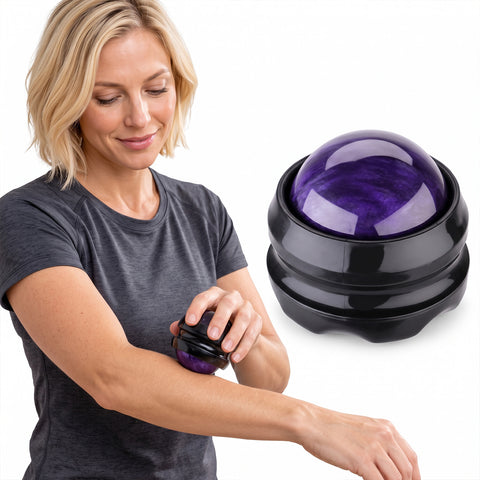 Handheld Massage Ball – Compact Rolling Body Massager