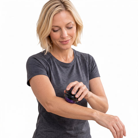 Handheld Massage Ball – Compact Rolling Body Massager