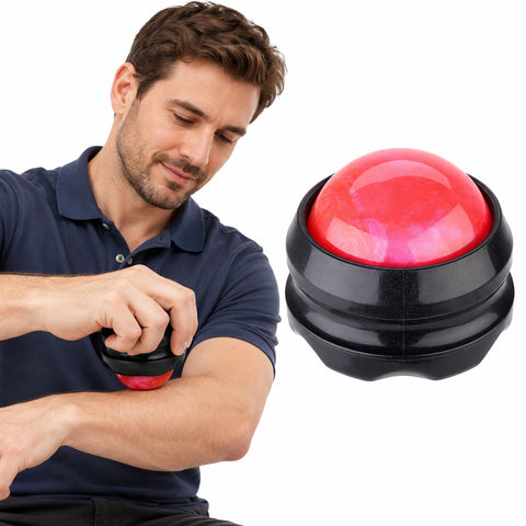 Handheld Massage Ball – Compact Rolling Body Massager