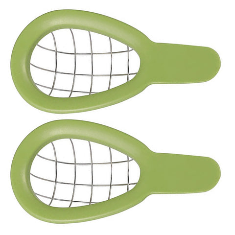 Avocado Slicer and Cuber – Stainless Steel Prep Tool, 1-Pack or 2-Pack