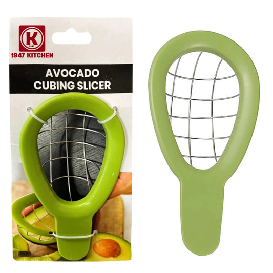 Avocado Slicer and Cuber – Stainless Steel Prep Tool, 1-Pack or 2-Pack
