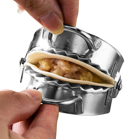 Stainless Steel Dumpling and Ravioli Maker – Dough Press, 1-Pack or 2-Pack