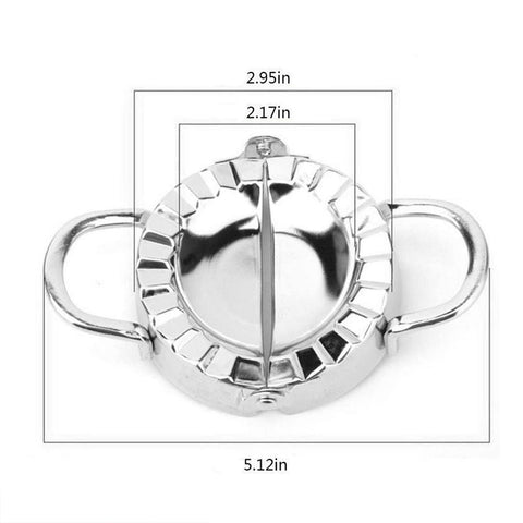 Stainless Steel Dumpling and Ravioli Maker – Dough Press, 1-Pack or 2-Pack