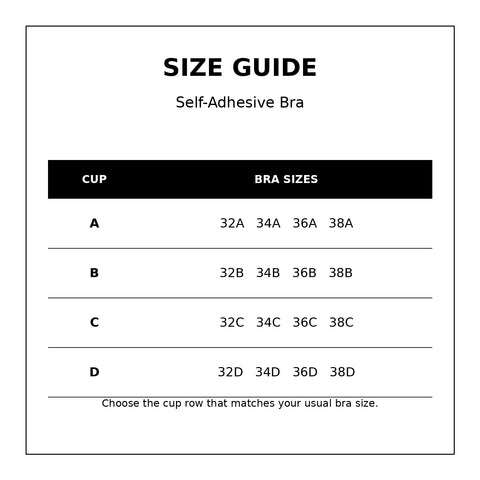 Adhesive Silicone Bra – Seamless Strapless Cups with Front Closure