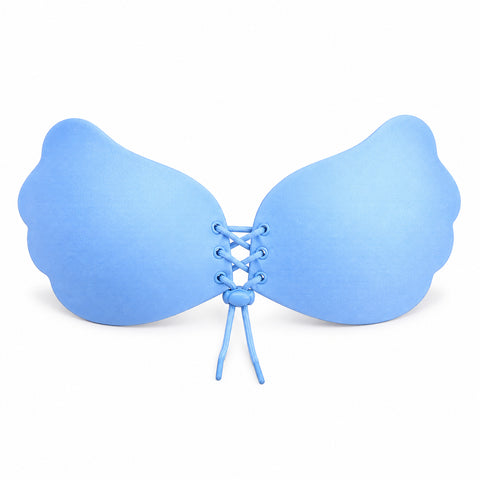 Strapless Adhesive Push-Up Bra – Reusable Front-Fastening Cups, A to D