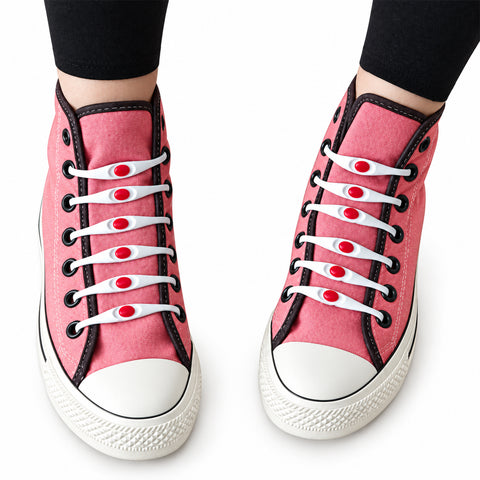 No-Tie Silicone Shoelaces – Flexible Slip-On Shoe Laces