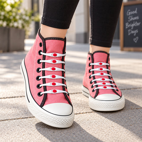 No-Tie Silicone Shoelaces – Flexible Slip-On Shoe Laces