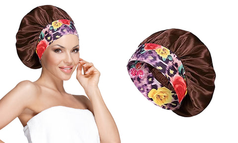 Women's Silky Satin Head Scarf Hair Wrap Cap Hat Headband Sleeping Bonnet