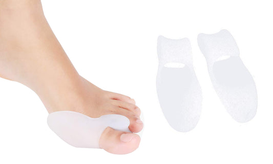 2-Pack: Toe Separators and Bunion Spacers with EaroNatural Gel