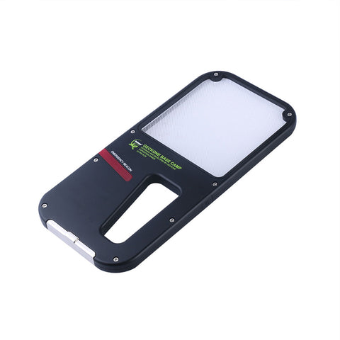Portable Camping Light with Red Emergency Beacon – Folding Stand and Handle