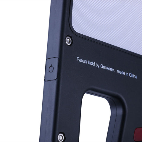 Portable Camping Light with Red Emergency Beacon – Folding Stand and Handle