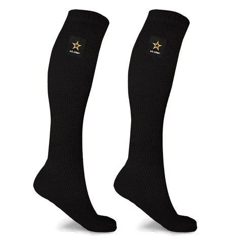 2-Pack Official US Army Graduated Knee-High Compression Socks  15–20 mmHg Compression Socks with Arch Support for Men & Women