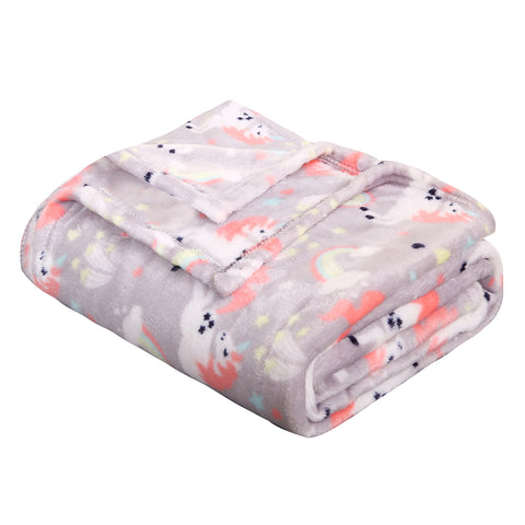 Ultra Soft Novelty Fun Micro Plush Throw Blanket –  50" x 60" Cozy Lightweight Blanket – Warm, Durable, All-Season Comfort, Machine Washable