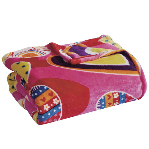 Ultra Soft Plush Throw Blanket – Lightweight 50" x 60" All-Season Blanket for Couch, Bed, or Travel – Warm, Cozy, and Machine Washable