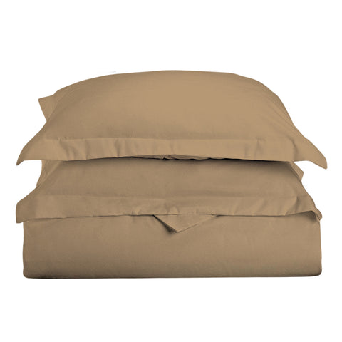 3-Piece: Super Soft Solid Color Duvet Cover with Pillowcases - Queen Size