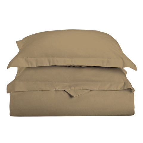 3-Piece: Super Soft Solid Color Duvet Cover with Pillowcases - Queen Size