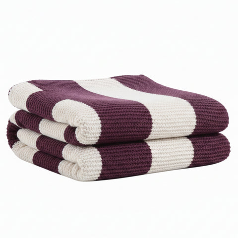 Vintage Plaid Fluffy Throw Blanket – 50 x 67 Inches | Soft Cashmere-Like Acrylic Throw with Fringe | Cozy All-Season Blanket for Couch, Bed, Travel & Outdoor Use