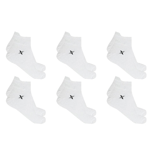 6-Pairs: Superlite Cushion  Low-Cut  Ankle Plantar Fasciitis Arch Support Socks