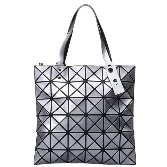 Geometric Day-Shift Tote Stylish Everyday Tote Bag for Work, Shopping, and Casual Use