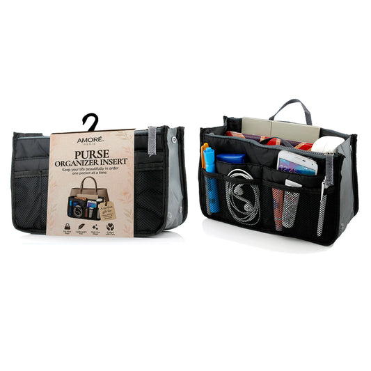 Travel Tote Handbag/Purse Insert Cosmetic Organizer