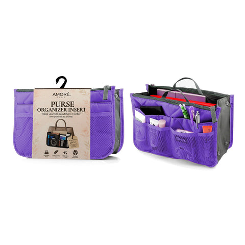 Travel Tote Handbag/Purse Insert Cosmetic Organizer
