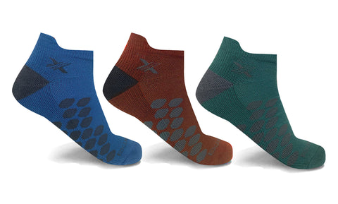 3-Pairs: High Energy targeted Ankle Compression Socks