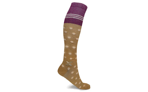 Premium Merino Wool Compression Boot Socks - Designed For Winter, Hiking, Camping, Snowboarding, Skiing
