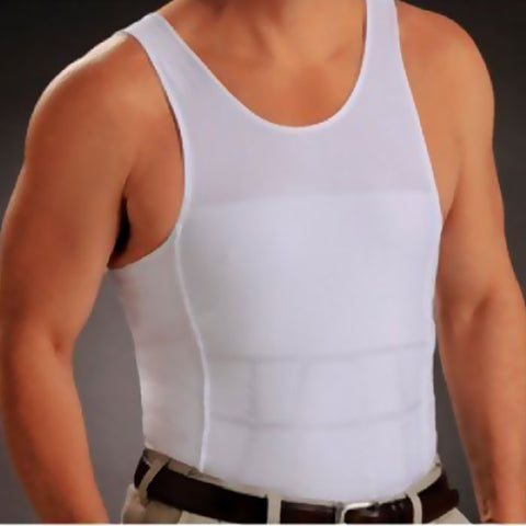 Insta Trim Men’s Compression and Body-Support Undershirt