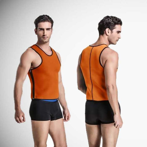 Men's Reversible Neoprene Slimming Sports Shirt