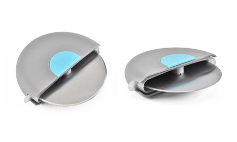 Food Grade Stainless Steel Premium Pizza Cutter Wheel (1 or 2-Pack)