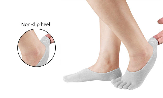 Therapeutic Invisible Gel Toe Socks Sleeves for Men and Women