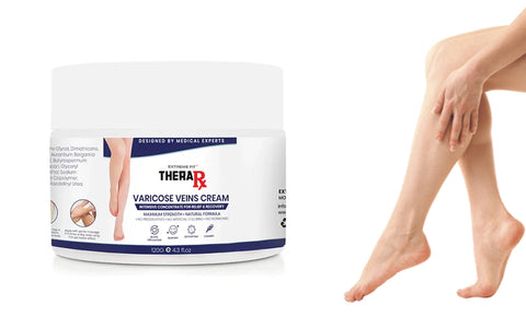 Varicose Veins Cream for Strengthening Capillary Health, Spider Veins Treatments, and Regulating Blood Flow