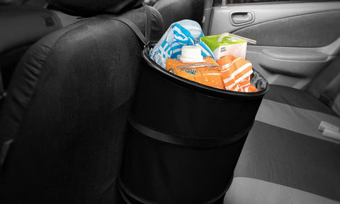 Waterproof Small Collapsible Car and Travelling Trash Can