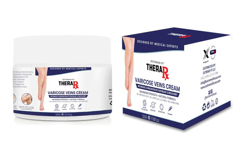 Varicose Veins Cream for Strengthening Capillary Health, Spider Veins Treatments, and Regulating Blood Flow