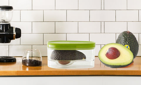 Snap-On Avocado Food  Saver Storage Container