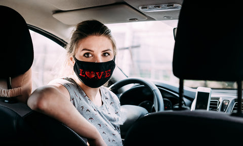 6-Pack: Valentines Fun Super Soft Reusable Non-Medical Face Masks