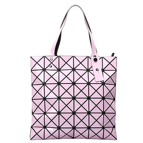 Geometric Day-Shift Tote