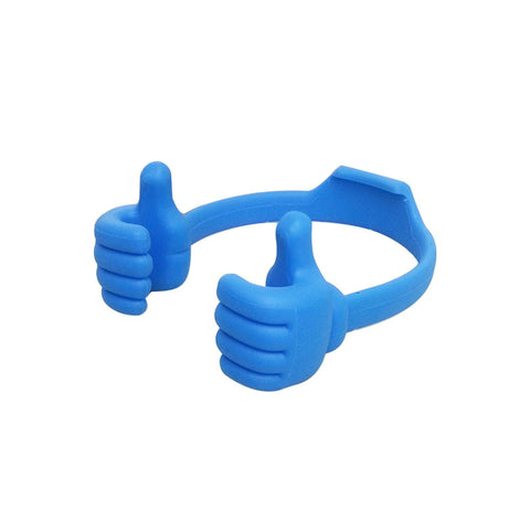 Flexible Thumbs-Up Tablet and Phone Stand