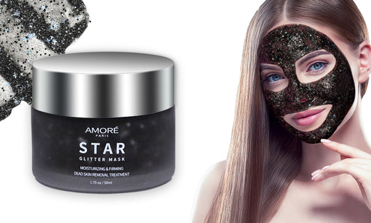 Deep Cleansing Black Gold Glitter Purifying Peel-Off Facial Masks