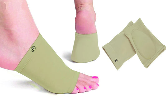 Gel-Infused Arch-Support Foot Sleeves