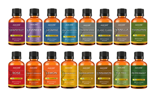Aromatherapy 100% Pure Therapeutic 16 - Piece High Grade Essential-Oils