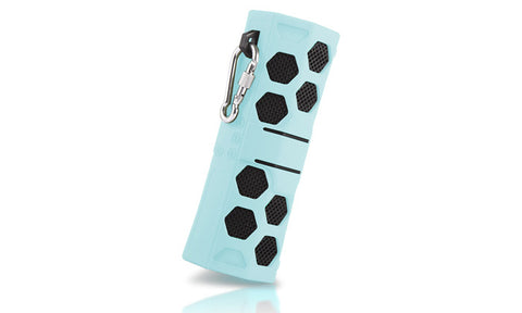 Aqua Sound Waterproof Bluetooth Speaker with Built-in Flashlight