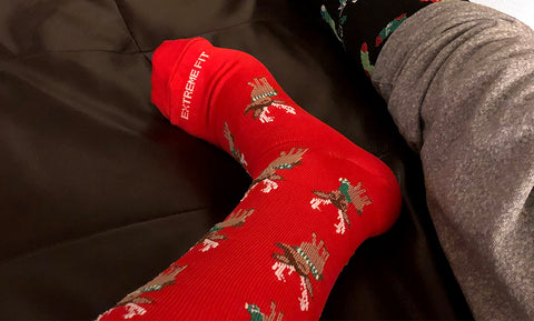 Holiday Fun Knee High Compression Socks (3-Pairs)