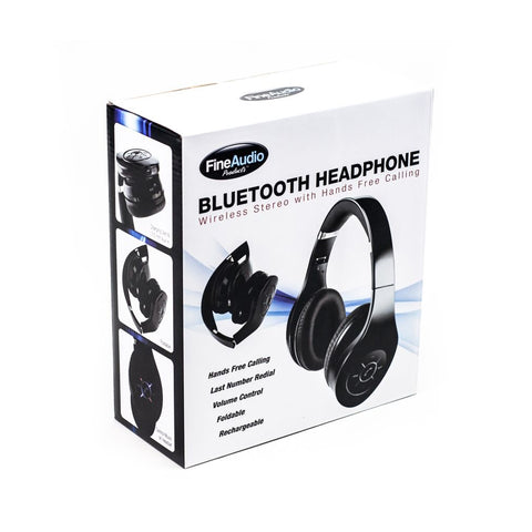 FineAudio Bluetooth DJ Headphone Wireless Stereo with Hands Free Calling