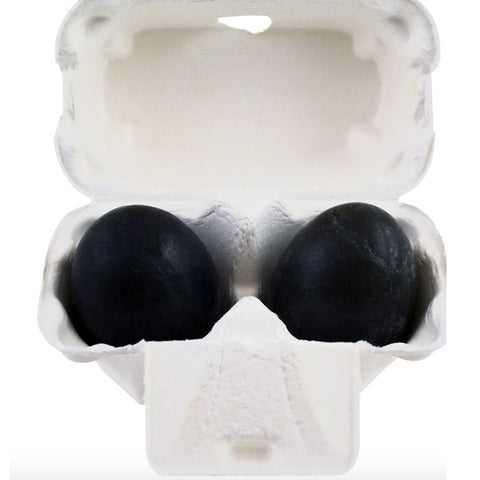 Activated Charcoal Korean Beauty Egg Shaped Soaps