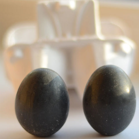 Activated Charcoal Korean Beauty Egg Shaped Soaps